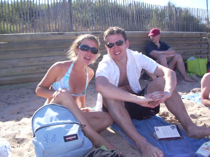 IMGP2461 A la plage - Pauline et Remy 